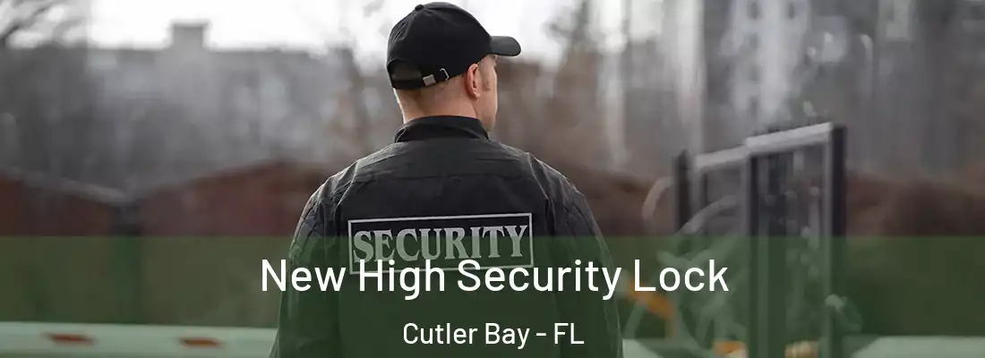  New High Security Lock Cutler Bay - FL