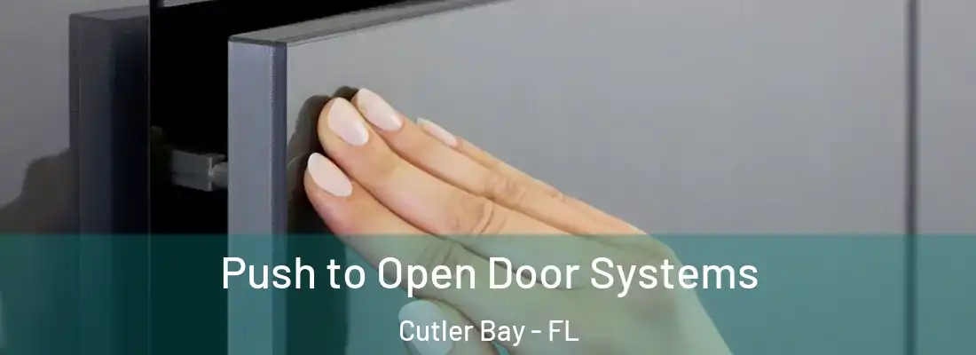Push to Open Door Systems Cutler Bay - FL